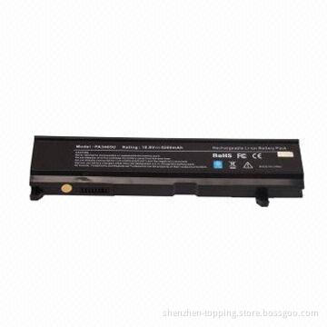 100% new 6-cell battery for Toshiba PA3465U-1BRS, PA3465U-1BAS, PA3451U-1BRS and PABAS067